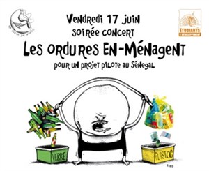 Affiche de Solidarité avec l'association En Quête Du Monde