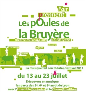 Affiche de Les poules de la Bruyère prennent l'air
