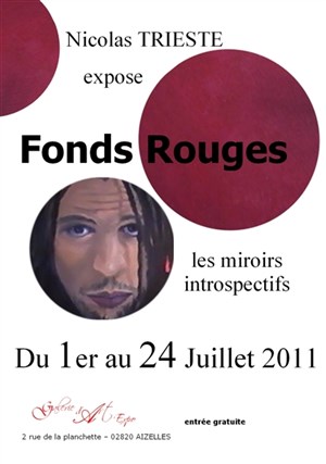 Affiche de Fonds Rouges, les miroirs introspectifs