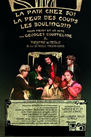 Affiche de Courteline : La Paix chez soi, La Peur des coups, Les Boulingrin