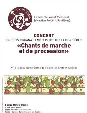 Affiche de Vox in Rama : Chants de marche et de procession