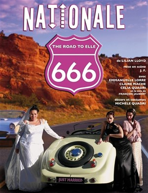 Affiche de Nationale 666 - The Road to Elle