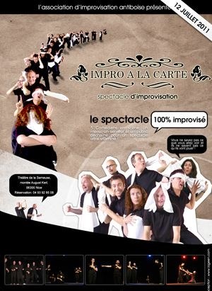 Affiche de AIA ligue d'improvisation d'Antibes