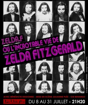 Affiche de Zelda F. (ou l'Incroyable Vie de Zelda Fitzgerald)
