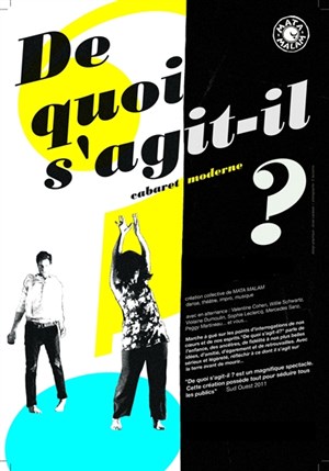 Affiche de De quoi s'agit-il?