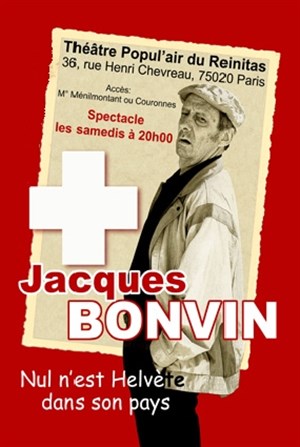 Affiche de Jacques Bonvin dans Nul n'est Helvète dans son pays