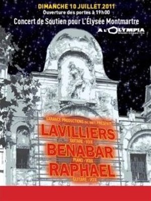 Affiche de Soutien pour l'Elysée Montmartre