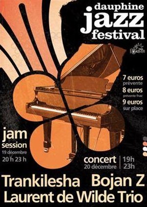 Affiche de Dauphine Jazz Festival (Laurent de Wilde Trio + Bojan Z + Trankilesha)