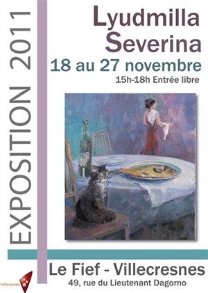 Affiche de Lyudmilla Severina Expose