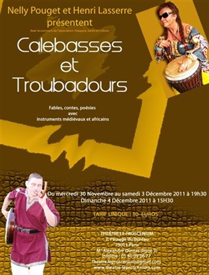 Affiche de Calebasse et Troubadours