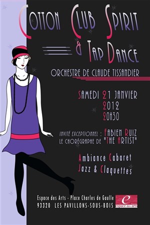 Affiche de Cotton Club Spirit & Tap Dance