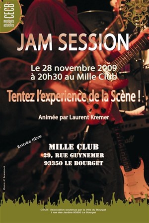 Affiche de Jam session | 1000 Club