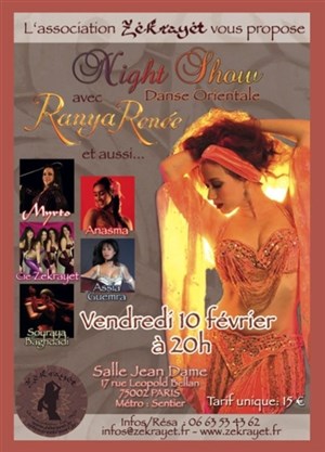 Affiche de Ranya Renée Night Show