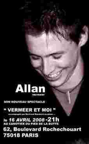 Affiche de Allan Vermeer en concert