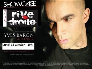 Affiche de Yves Baron le tenor and friends