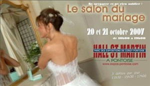 Affiche de Salon du Mariage en Val D'Oise