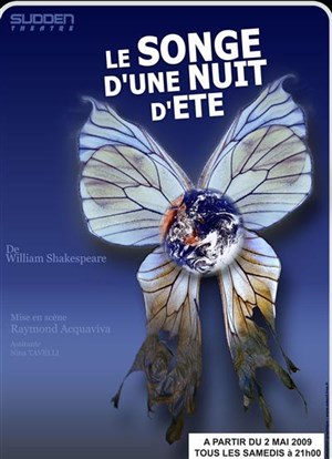 Affiche de Le songe d'une nuit d'été | Sudden Théâtre