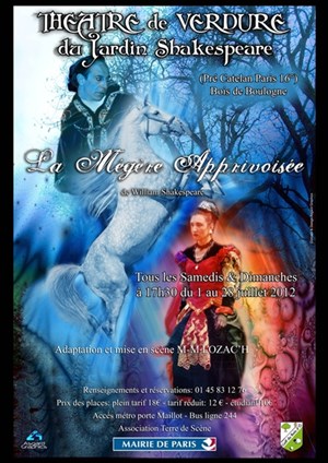 Affiche de La mégère apprivoisée