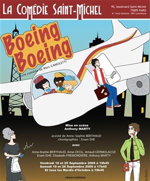 Affiche de Boeing Boeing