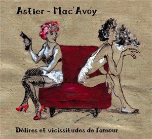 Affiche de Claude Astier + 1ère partie Thomasi