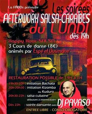 Affiche de Soirée Salsa World