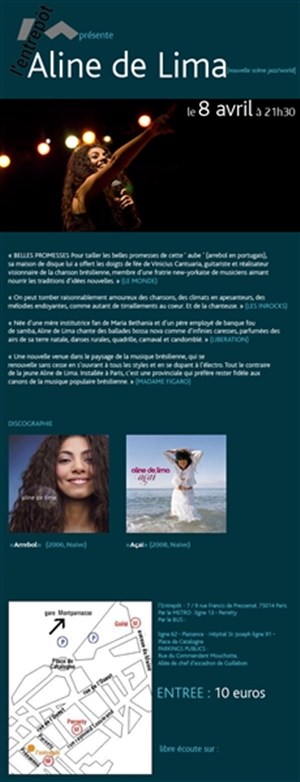 Affiche de Aline de Lima