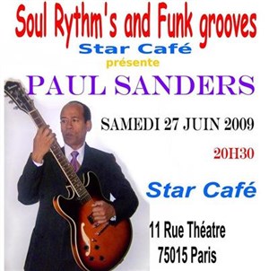 Affiche de Paul SANDERS | Star Café
