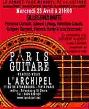 Affiche de Paris Guitare rendez-vous de juin