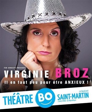 Affiche de Virginie Broz dans Il en faut peu pour être anxieux !