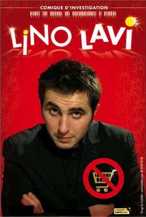 Affiche de Lino Lavi dans comique d'nvestigation | Theatre Popul'air du Reinitas