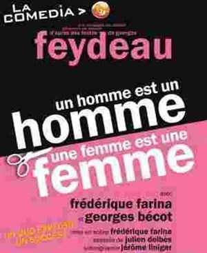 Affiche de Un homme est un homme, une femme est une femme