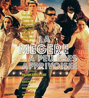 Affiche de La mégère à peu près apprivoisée | vingtième theatre