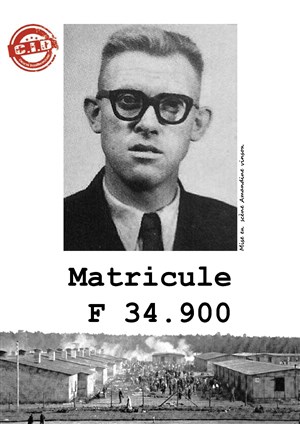Affiche de Matricule F 34900 : De Montluc à Belsen