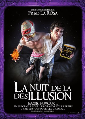 Affiche de Fred de la Rosa dans la nuit de la désillusion