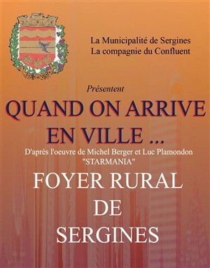 Affiche de Quand on arrive en ville
