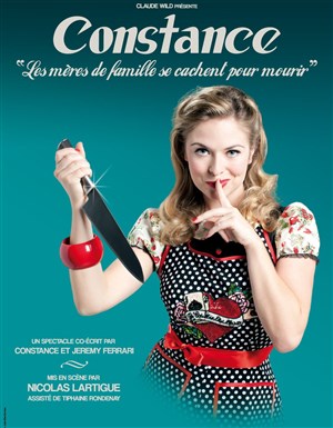 Affiche de Constance dans Les mères de famille se cachent pour mourir