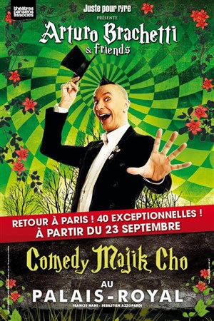Affiche de Arturo Brachetti dans Comedy Majik Cho