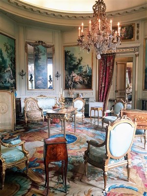 Affiche de Visite guidée et conférence : Banquiers, collectionneurs et mécènes Juifs à Paris au XIXème siècle + Visite du musée Camondo