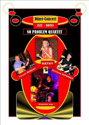 Affiche de Concert jazz-latine avec No problem quartet