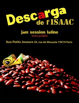 Affiche de Descarga de l'Isaac, Jam session latine