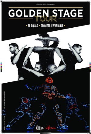 Affiche de Golden stage tour - Futurisme