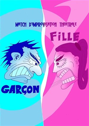 Affiche de Saint Valentin impro