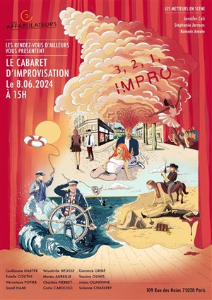 Affiche de Cabarets d'impro : Les Affabulateurs