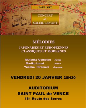 Affiche de Concert au soleil levant