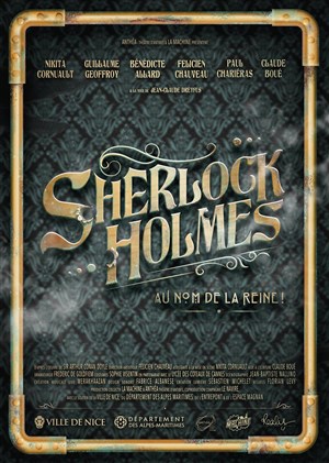 Affiche de Sherlock Holmes, au nom de la reine !