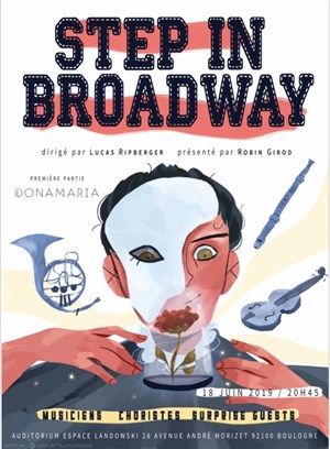 Affiche de Step in Broadway