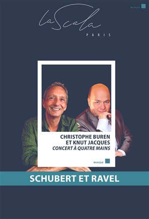 Affiche de Christophe Buren et Knut Jacques : Concert à quatre mains