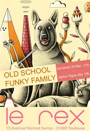 Affiche de Old school funky family