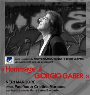 Affiche de Hommage à Giorgio Gaber