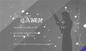 Affiche de Concert Gamin | piri, instrument à vent